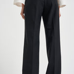 Pantaloni donna a palazzo neri PATRIZIA BE1330XBLACK BERWICH 