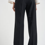 Pantaloni donna a palazzo neri PATRIZIA BE1330XBLACK BERWICH 