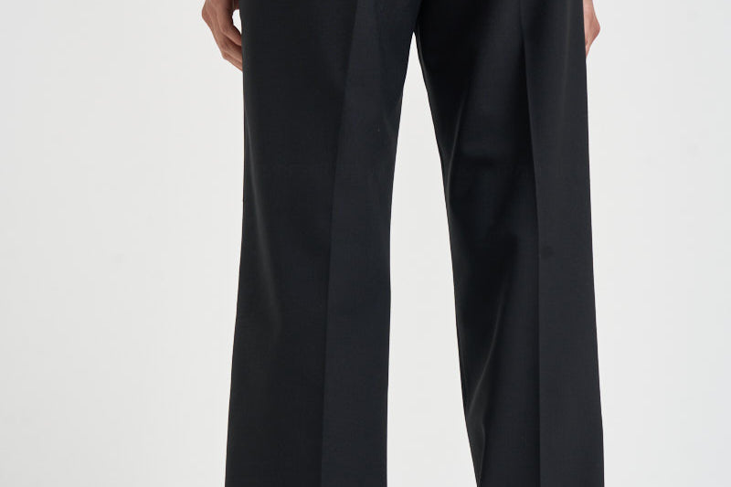 Pantaloni donna a palazzo neri PATRIZIA BE1330XBLACK BERWICH 
