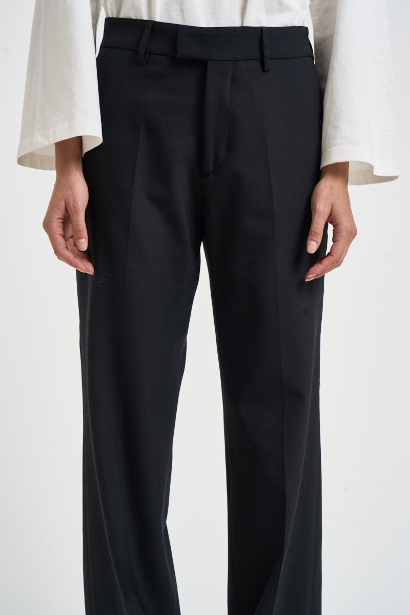 Pantaloni donna a palazzo neri PATRIZIA BE1330XBLACK BERWICH 
