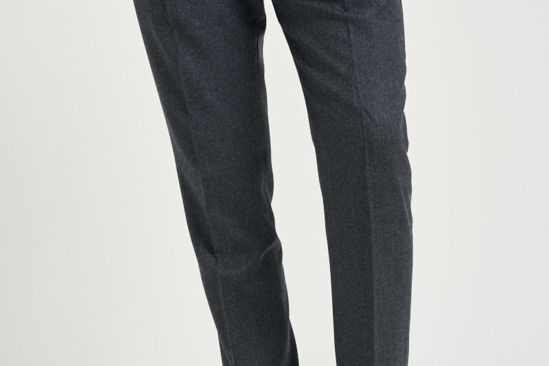 Pantalone uomo con pinces grigio scuro RETRO RD5470DKGREY BERWICH 