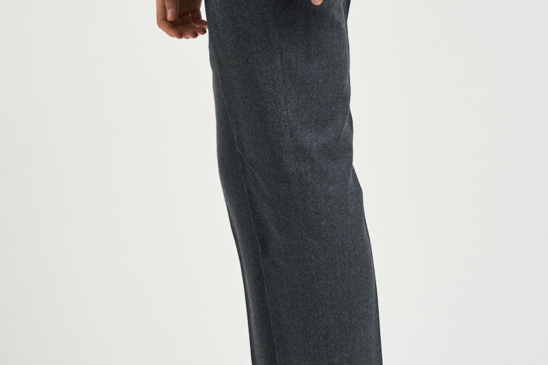 Pantalone uomo con pinces grigio scuro RETRO RD5470DKGREY BERWICH 