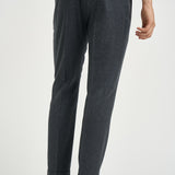 Pantalone uomo con pinces grigio scuro RETRO RD5470DKGREY BERWICH 