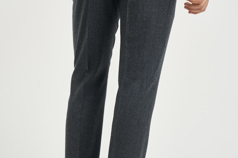 Pantalone uomo con pinces grigio scuro RETRO RD5470DKGREY BERWICH 