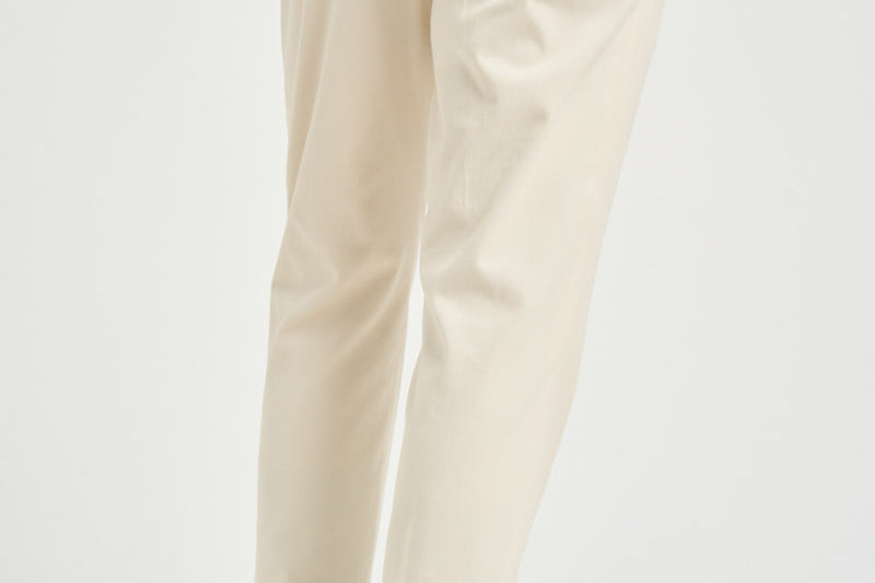 Pantalone uomo dritto panna RETRO TS1620XWHITE BERWICH 