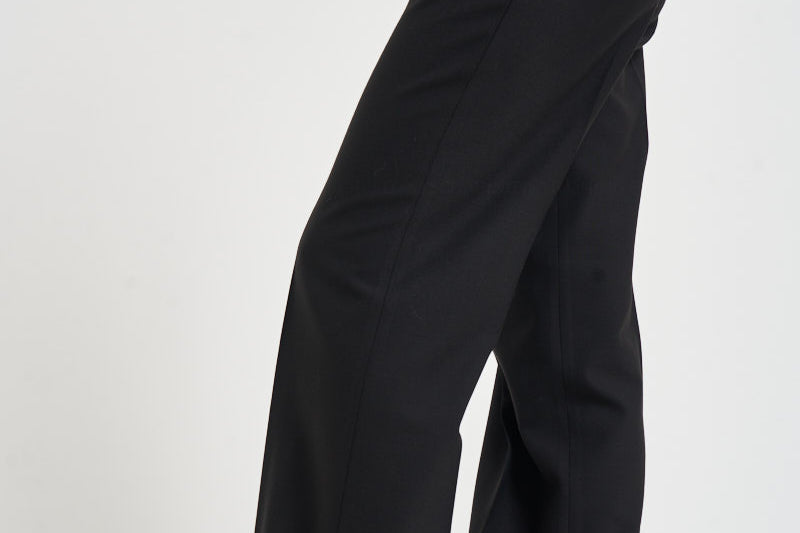 Pantaloni donna con bottoni laterali neri SIMONA BE1330XBLACK BERWICH 