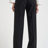 Pantaloni donna con bottoni laterali neri SIMONA BE1330XBLACK BERWICH 