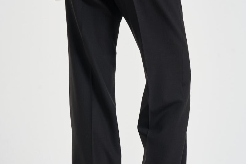 Pantaloni donna con bottoni laterali neri SIMONA BE1330XBLACK BERWICH 