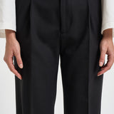 Pantaloni donna con bottoni laterali neri SIMONA BE1330XBLACK BERWICH 