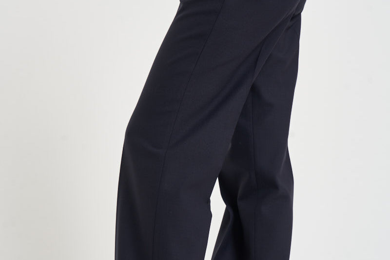 Pantaloni donna con bottoni laterali blu notte SIMONA BE1330XNAVY BERWICH 