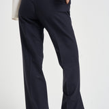 Pantaloni donna con bottoni laterali blu notte SIMONA BE1330XNAVY BERWICH 