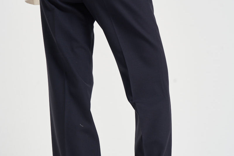 Pantaloni donna con bottoni laterali blu notte SIMONA BE1330XNAVY BERWICH 