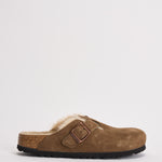 Scarpa donna Boston Shearling marrone dark tea 1032432 DARK TEE BIRKENSTOCK 