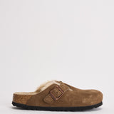 Scarpa donna Boston Shearling marrone dark tea 1032432 DARK TEE BIRKENSTOCK 