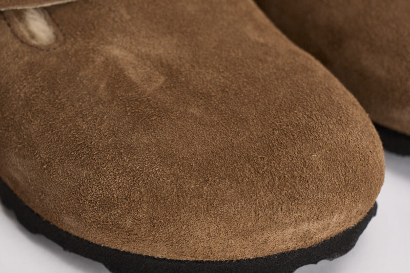 Scarpa donna Boston Shearling marrone dark tea 1032432 DARK TEE BIRKENSTOCK 
