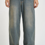Jeans uomo denim lavaggio vintage celeste 46BLK20 430 BL11 