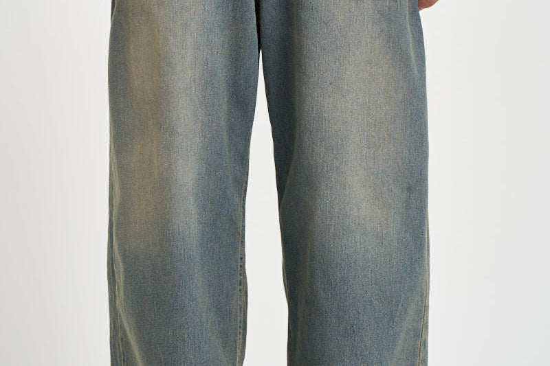 Jeans uomo denim lavaggio vintage celeste 46BLK20 430 BL11 