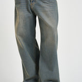 Jeans uomo denim lavaggio vintage celeste 46BLK20 430 BL11 