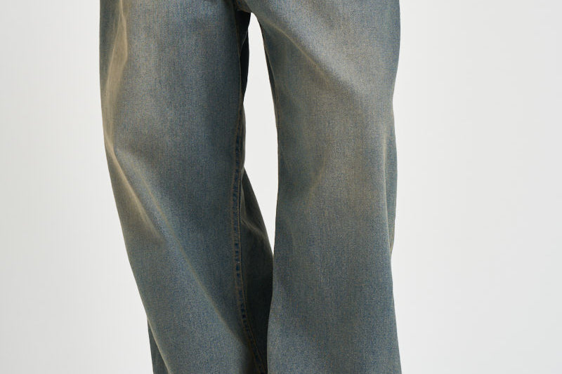 Jeans uomo denim lavaggio vintage celeste 46BLK20 430 BL11 