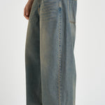 Jeans uomo denim lavaggio vintage celeste 46BLK20 430 BL11 