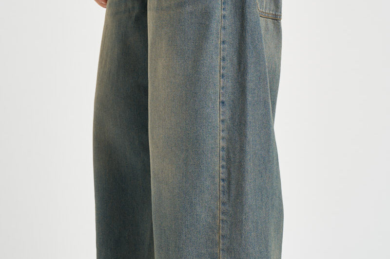 Jeans uomo denim lavaggio vintage celeste 46BLK20 430 BL11 