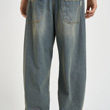 Jeans uomo denim lavaggio vintage celeste 46BLK20 430 BL11 