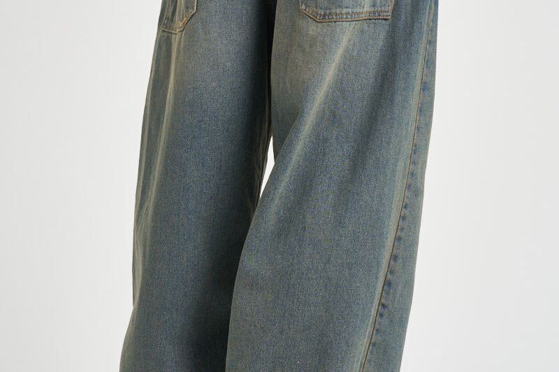 Jeans uomo denim lavaggio vintage celeste 46BLK20 430 BL11 