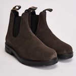 Stivaletto uomo 2413 in suede marrone 2413 DARKGREY BLUNDSTONE 