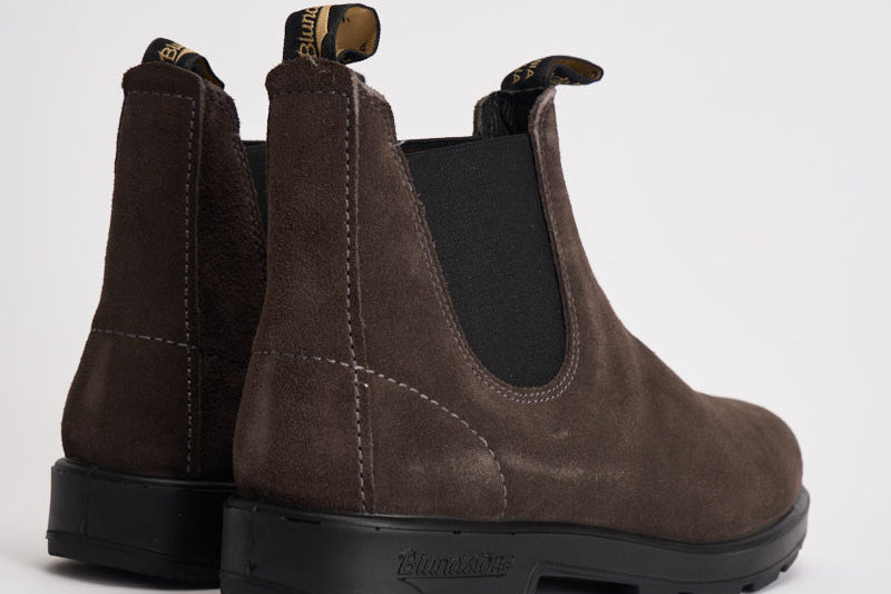 Stivaletto uomo 2413 in suede marrone 2413 DARKGREY BLUNDSTONE 