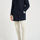 Cappotto uomo doppiopetto blu notte ALGARVE CC1232 BRERAS 
