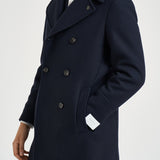 Cappotto uomo doppiopetto blu notte ALGARVE CC1232 BRERAS 