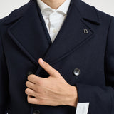 Cappotto uomo doppiopetto blu notte ALGARVE CC1232 BRERAS 