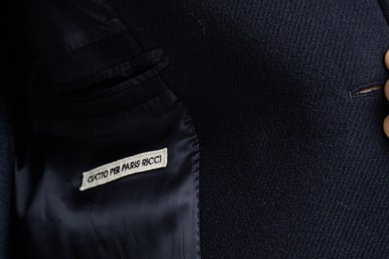 Cappotto uomo doppiopetto blu notte ALGARVE CC1232 BRERAS 