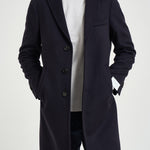 Cappotto uomo monopetto blu notte DUBLINO C100275 BRERAS 