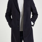 Cappotto uomo monopetto blu notte DUBLINO C100275 BRERAS 