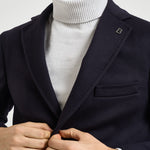 Cappotto uomo monopetto blu notte DUBLINO C100275 BRERAS 