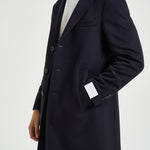 Cappotto uomo monopetto blu notte DUBLINO C100275 BRERAS 
