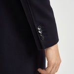 Cappotto uomo monopetto blu notte DUBLINO C100275 BRERAS 