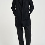 Cappotto uomo monopetto nero DUBLINO C100276 BRERAS 