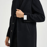 Cappotto uomo monopetto nero DUBLINO C100276 BRERAS 
