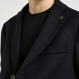 Cappotto uomo monopetto nero DUBLINO C100276 BRERAS 