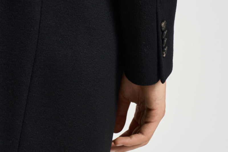 Cappotto uomo monopetto nero DUBLINO C100276 BRERAS 