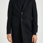 Cappotto uomo monopetto nero DUBLINO C100276 BRERAS 