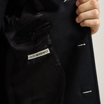 Cappotto uomo monopetto nero DUBLINO C100276 BRERAS 