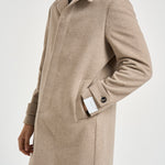 Cappotto uomo in cashmire beige PEST C909300 BRERAS 