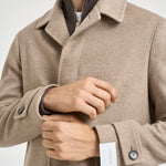 Cappotto uomo in cashmire beige PEST C909300 BRERAS 