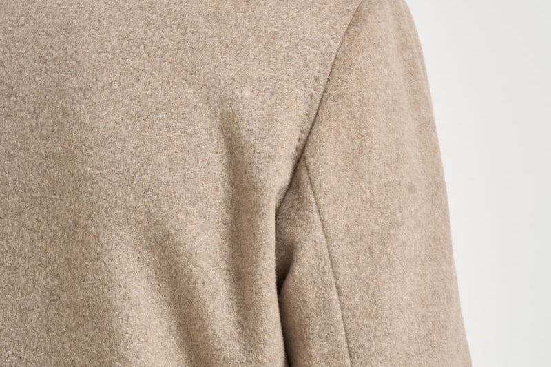 Cappotto uomo in cashmire beige PEST C909300 BRERAS 