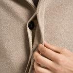 Cappotto uomo in cashmire beige PEST C909300 BRERAS 