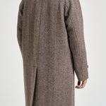 Cappotto uomo in lana beige e moro ZAGABRIA C14253 BRERAS 