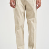 Pantalone uomo doppia pinces panna BELLO 400008103 BRIGLIA 